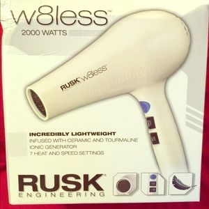 Rusk w8less hair dryer